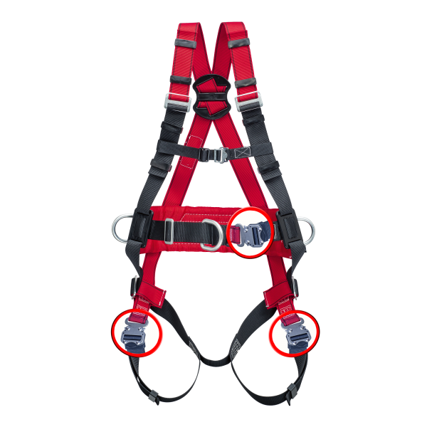 Auffanggurt MAS 90 Var. "S" mit Quick-Verschluss