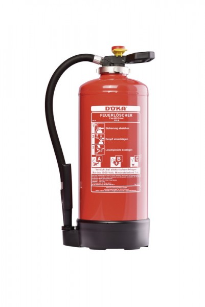 Pulveraufladefeuerlöscher 9 kg