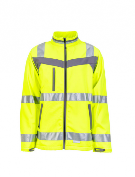 Plaline Warnschutz Softshelljacke