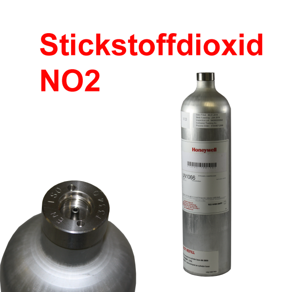Kalibriergas NO2 Stickstoffdioxid für Gaswarngeräte