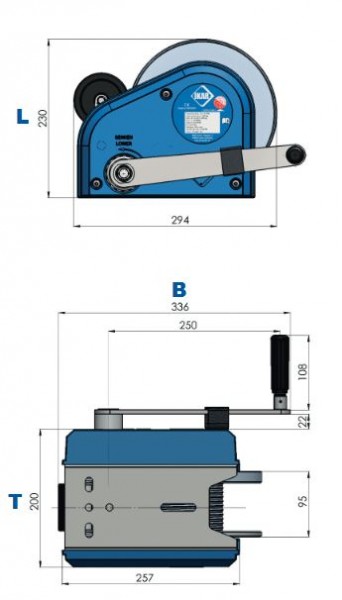 Ikar Personen- und Lastenwinde PLW