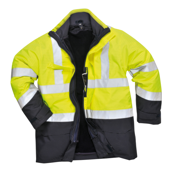 Antistatischer Multinormen Warn-Parka