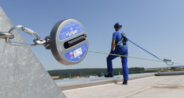 Ikar Temporäres Horizontales Seilsystem Shockabsorber HLL