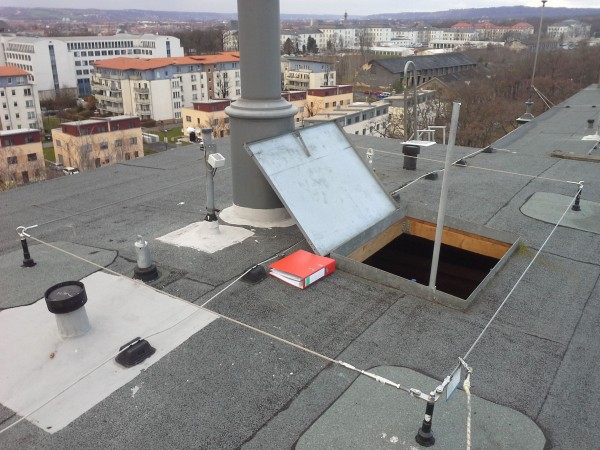 Dach Seilsystem prüfen