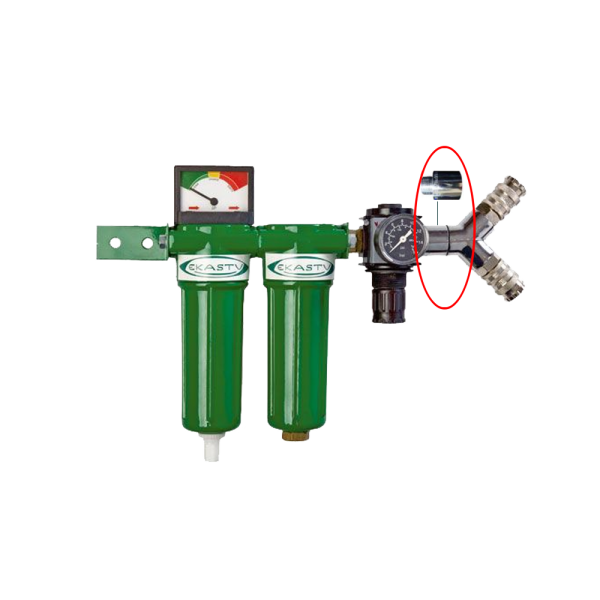 X140445 Red. Gewindemuffe für Druckluftfilterstation