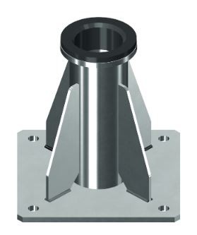 Ikar Bodenhülse 2.0 für Auslegerarme AASS1-4 /ASS-1