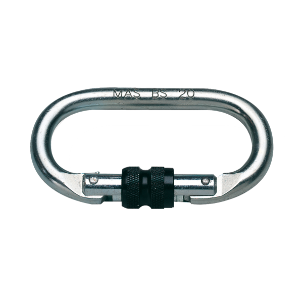 Bergsteiger-Karabinerhaken BS 20