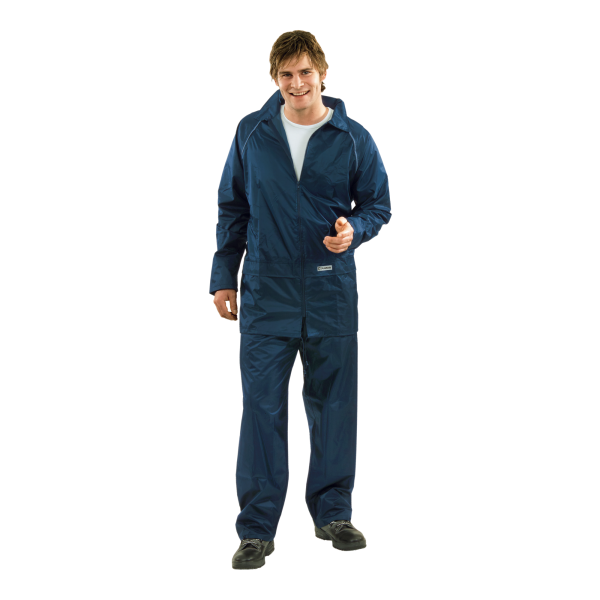 Aqua-Regenanzug marine