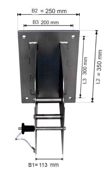 Ikar HRA Wandhalterung