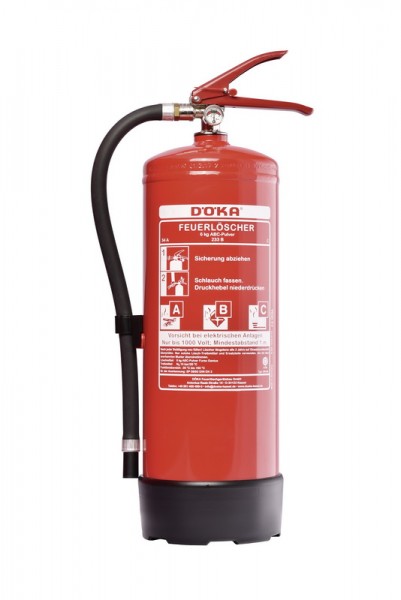 Pulverfeuerlöscher 6 kg