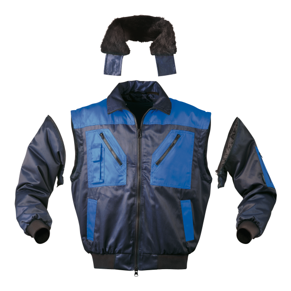 Pilotenjacke 4in1 kornblau