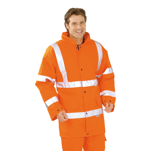 Warnschutz Parka uni orange
