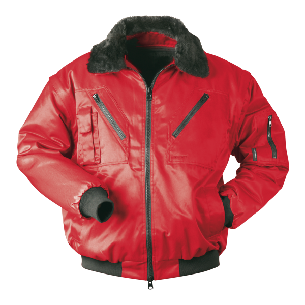 Pilotenjacke 4in1 rot