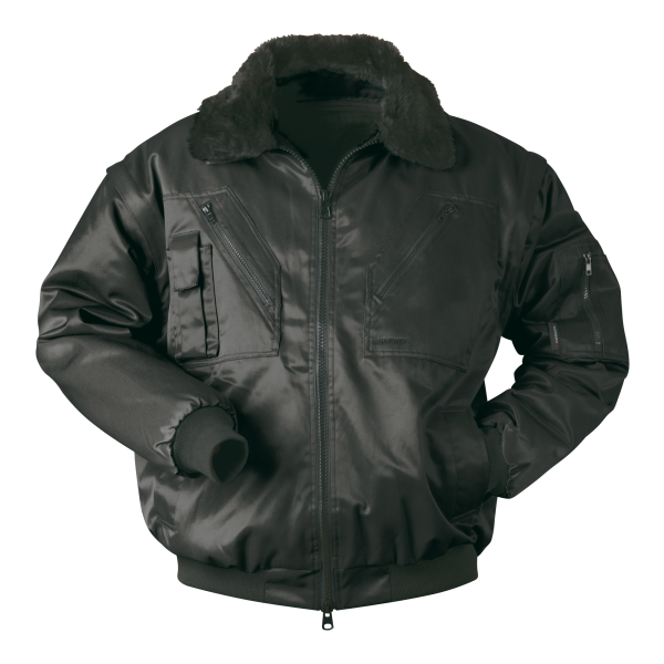 Pilotenjacke 4in1 schwarz