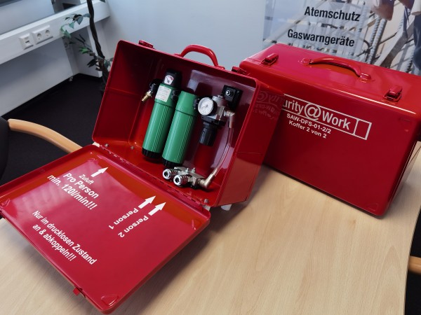 Druckluft-Atemschutz-Set zur Miete