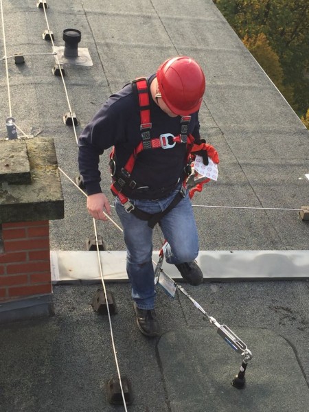 Unterweisung PSA gegen Absturz
