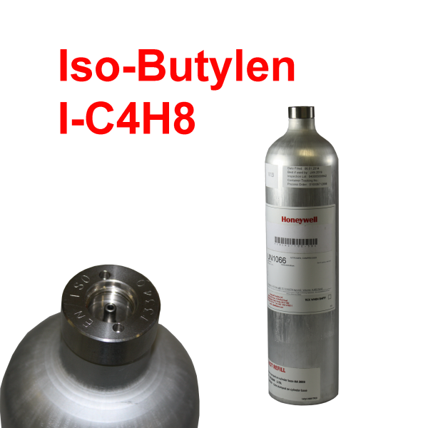 Kalibriergas I-C4H8 Iso-Butylen für Gaswarngeräte