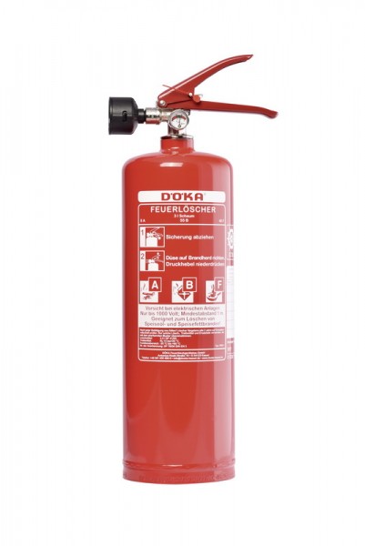 Fettbrand Dauerdruckfeuerlöscher 3 Liter frostsicher