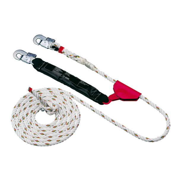 Mitlaufendes Auffanggerät MAS S 16mm gedrehtes Seil