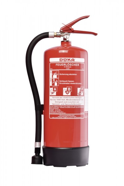 Fettbrand Dauerdruckfeuerlöscher 6 Liter frostsicher