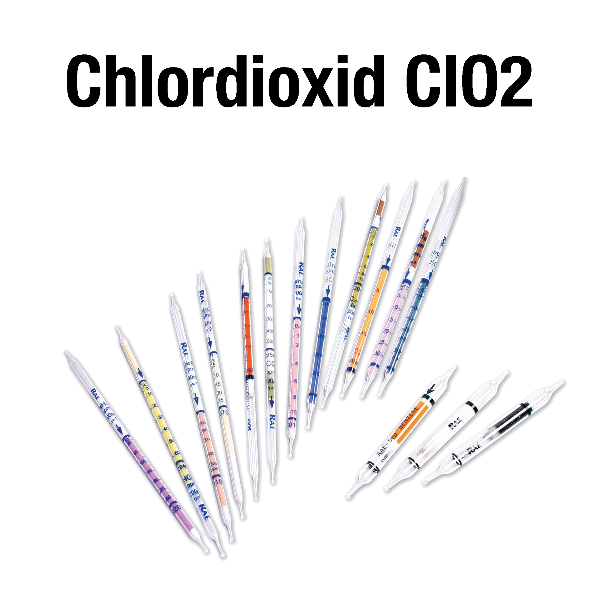 Prüfröhrchen Chlordioxid ClO2 Gasprüfröhrchen von Honeywell ...