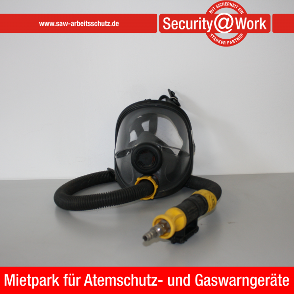 Druckluft-Atemschutzmaske zur Miete