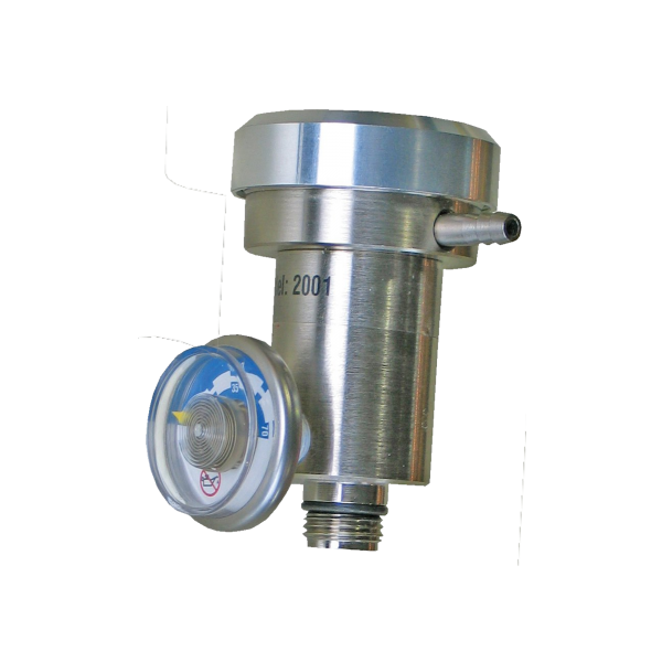 Automatik Druckminderer für Kalibriergasflaschen