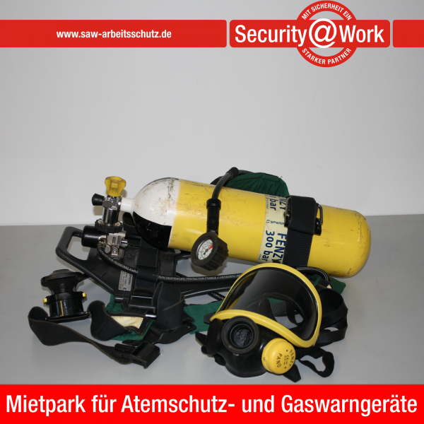 Pressluftatmer Komplett-Set zur Miete