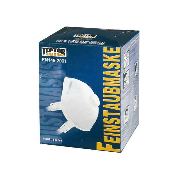 FFP 3 Feinstaubmaske Box a 5 Stück