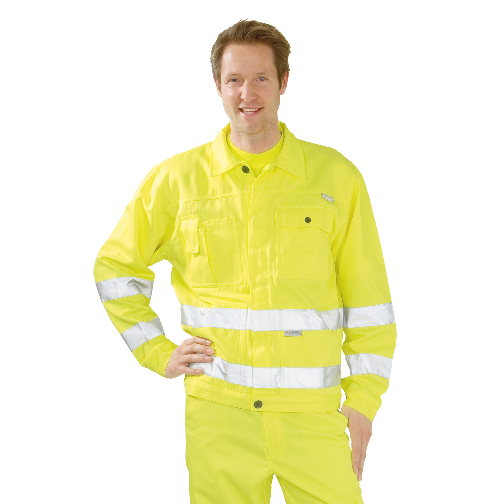 ROLAND* SAFESTYLE ® Warning Protection Pilot Jacket, Yellow