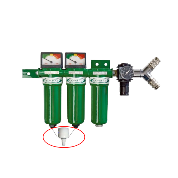 125021 Kondensatableiter für Druckluftfilterstation