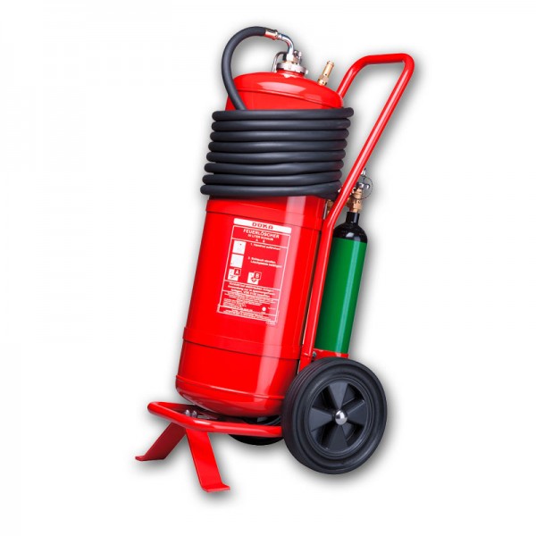 Fahrbarer Schaum-Löscher 50 Liter frostsicher