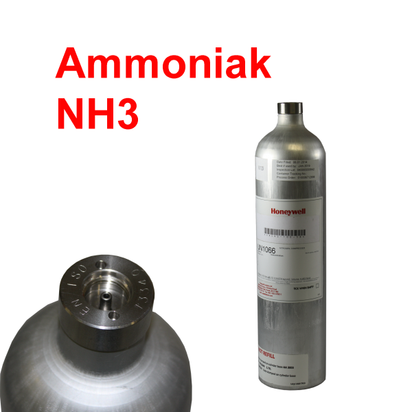 Kalibriergas NH3 Ammoniak für Gaswarngeräte