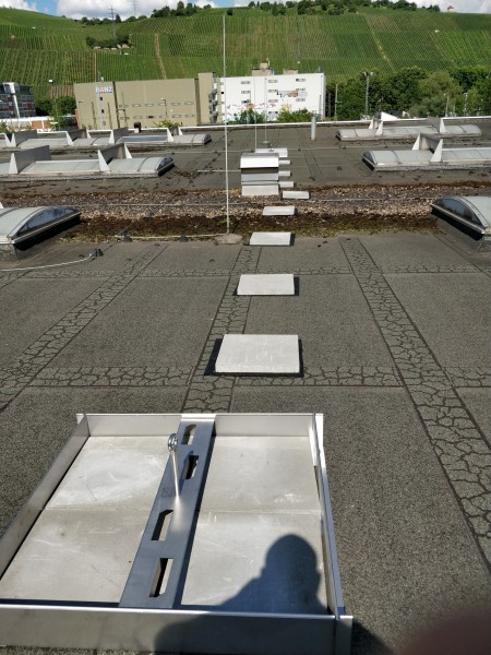 Prüfung permanente Absturzsicherung vor Ort