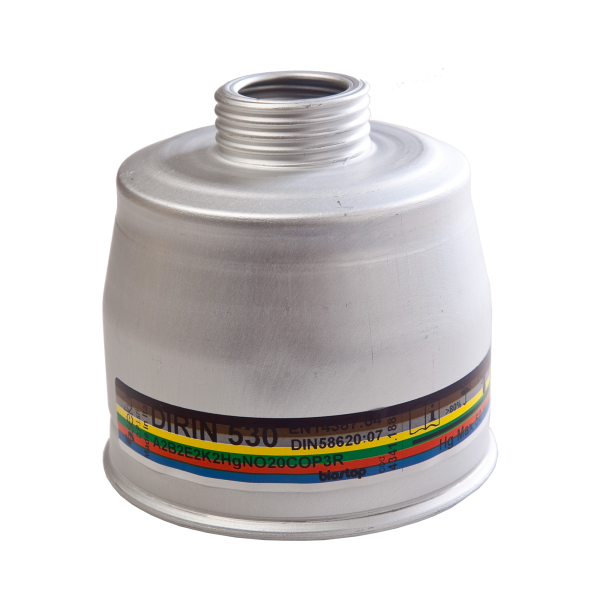 Klasse 2 Filter 40mm DIN ABEK2HgNOCOP3 DIRIN