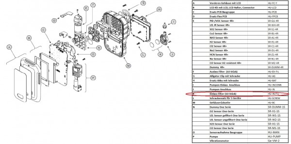 HU-IN-FIL Ersatz-Pumpenfilter für BW Ultra 10 Stück