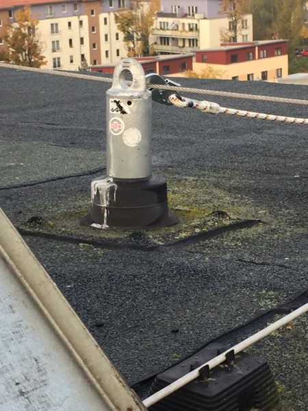 Prüfung permanente Absturzsicherung vor Ort