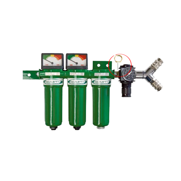 X143214 Ms.Sechskannst Gegenmutter für Druckluftfilterstation