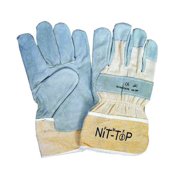 Rindspaltlederhandschuh Top-Work