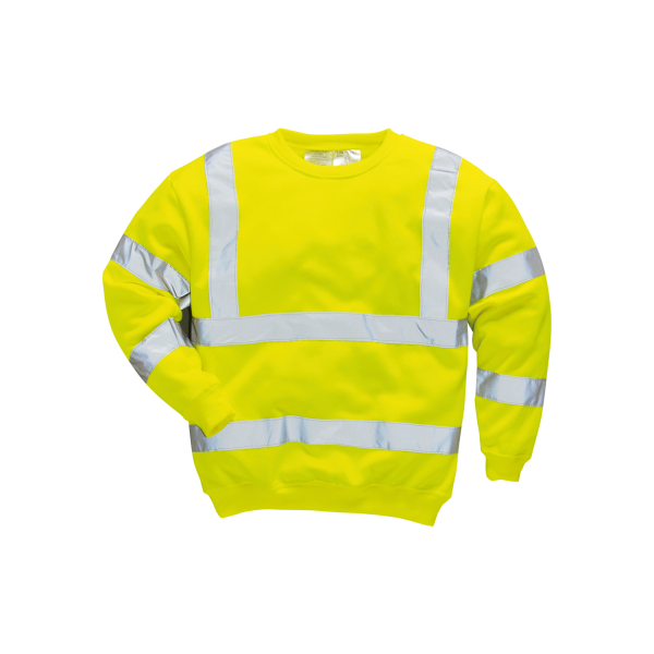 Warnschutz Sweat-Shirt gelb