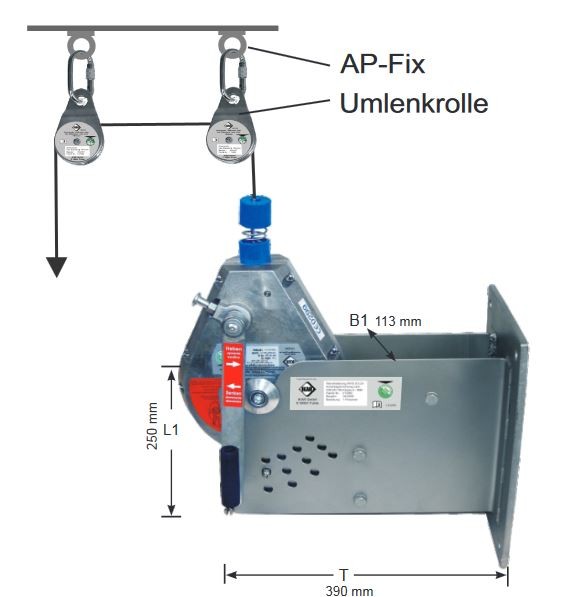 Ikar HRA Wandhalterung