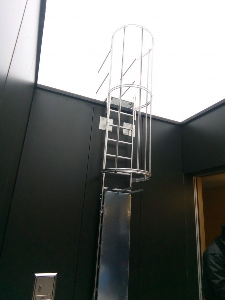 Steigleiter Zustiegsicherung nachrüsten