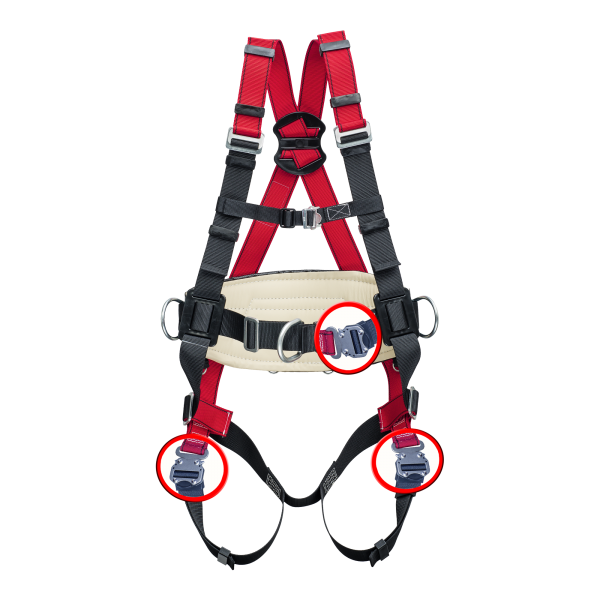 Auffanggurt MAS 90 Var. "S" Profi mit Quick-Verschluss