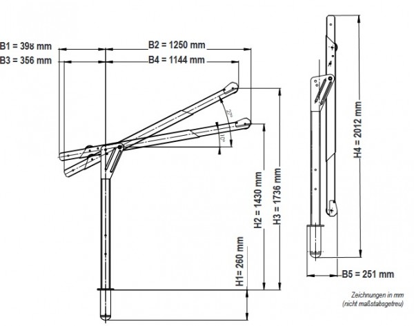 Ikar Auslegerarm ASS-3
